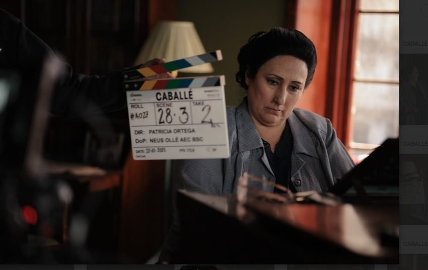 Fin de rodaje de película “Caballé” de Patricia Ortega